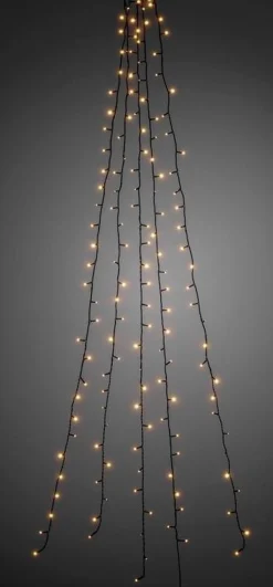 Konst Smide Lichtmantel Voor Binnen - 200 Leds - Warm Wit - 2.4 Meter - Kerstverlichting - Kerstboomverlichting Cheap