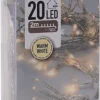 Betaalbaarshoppen.nl Lichtsnoer 20 Led Lampjes Warmwit Outlet