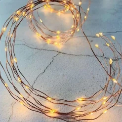 Sofisticade Lichtsnoer Bundel Led - Fairy Lights - 10 X 80Cm Met 80 Leds - Werkt Op 3 Aa Batterijen (Gratis Erbij) - Timer Functie - Kerstverlichting - Decoratie En Sfeerverlichting - Partylights Best