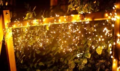 Aigostar Lichtstring Warmwit - 2400K | 10 Meter - 250 Led's | Waterdicht Ip44 | 230Vac - 24V New