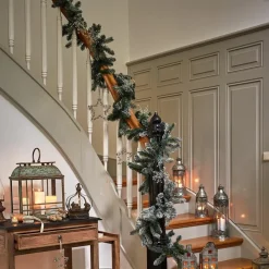 Loberon Guirlandes> Guirlande Monetry Groen/Wit