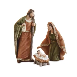 Loberon Kerststallen> Kerstbeeld Set Van 3 Rokitno Bont