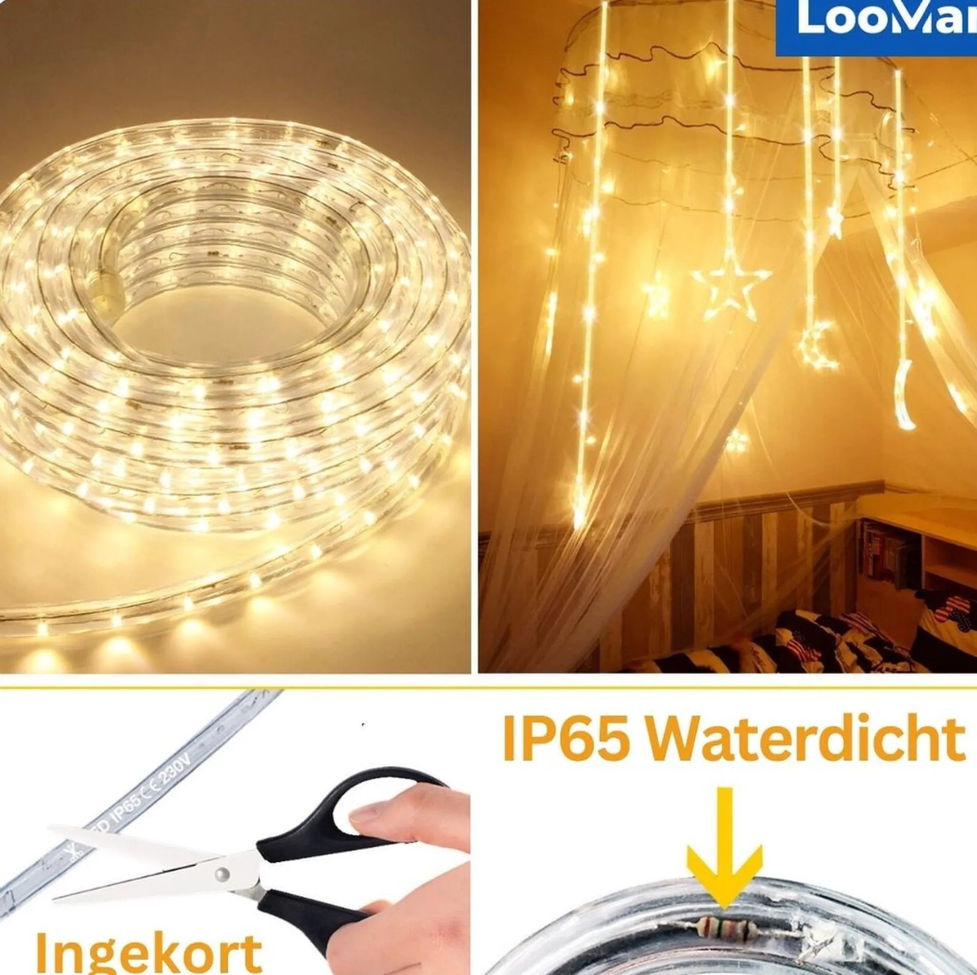 LooMar Kerst Verlichting - Geschikt Voor Buiten - Led - 12M Outlet