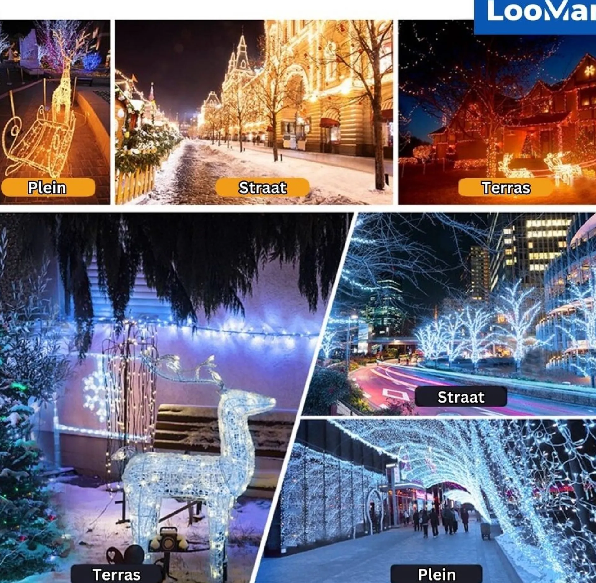LooMar Kerst Verlichting - Geschikt Voor Buiten - Led - 12M Outlet