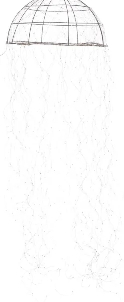 Luca lighting - Kroonluchter Kwal Zilver Warm Wit 1280Led Ip44 - L200Xd60Cm - Woonaccessoires En Seizoensgebondendecoratie (Europese Stekker ) Best Sale