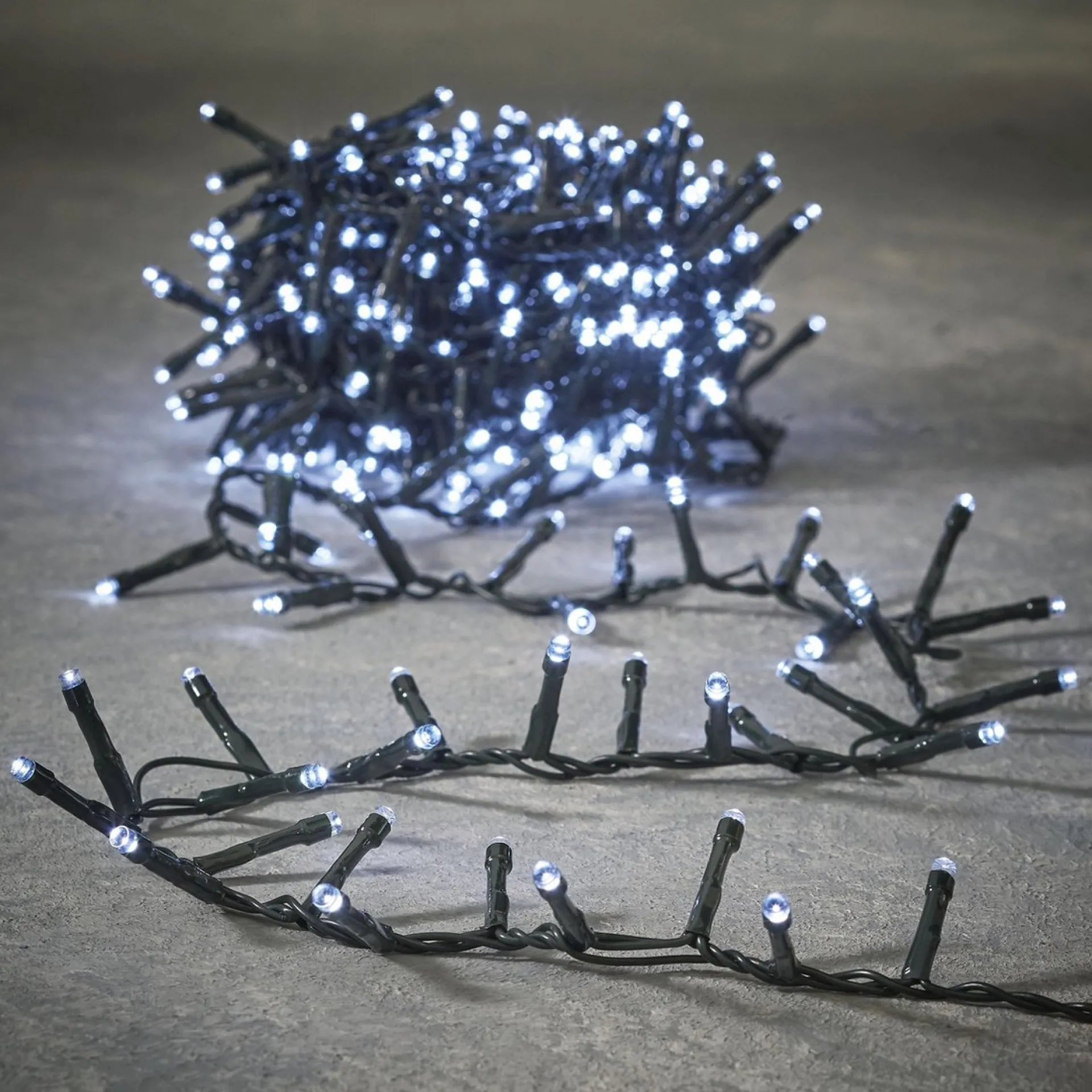 Luca lighting - Snake Light Wit 100Led Met Outdoor Batterij Box En Timer - L200Cm - Woonaccessoires En Seizoensgebondendecoratie Best