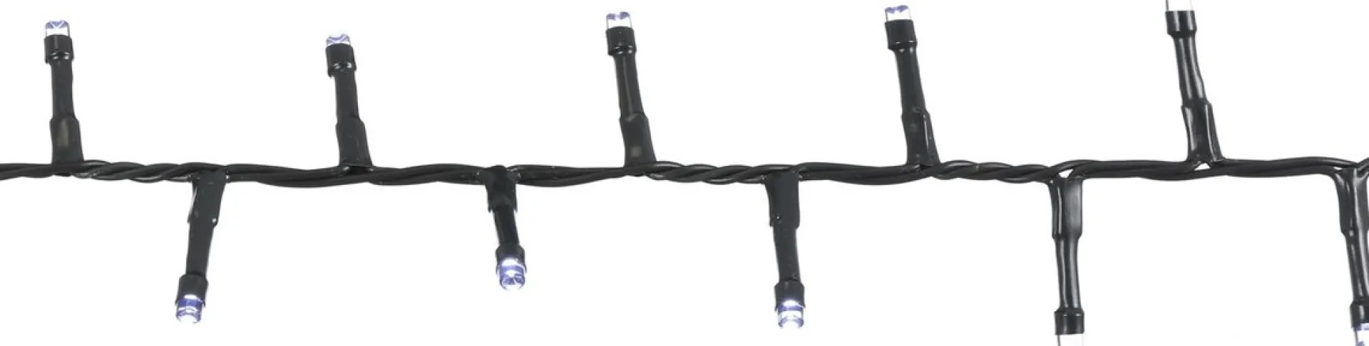 Luca lighting - Snake Light Wit 100Led Met Outdoor Batterij Box En Timer - L200Cm - Woonaccessoires En Seizoensgebondendecoratie Best