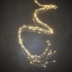 Luca lighting - String Bundle Silver Classic White 900Led Ip44 L300Cm Clearance