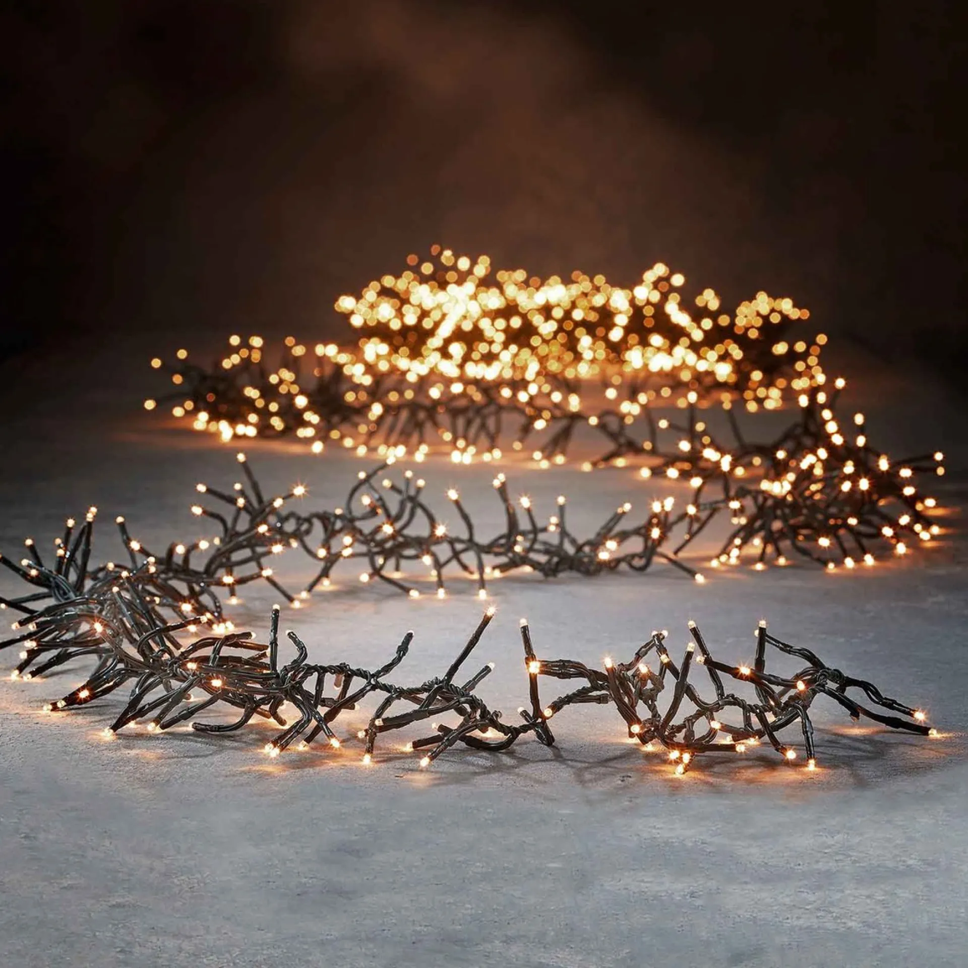 Luca lighting Cluster Kerstverlichting Met 1512 Led Lampjes - L970 Cm - Klassiek Wit Flash Sale