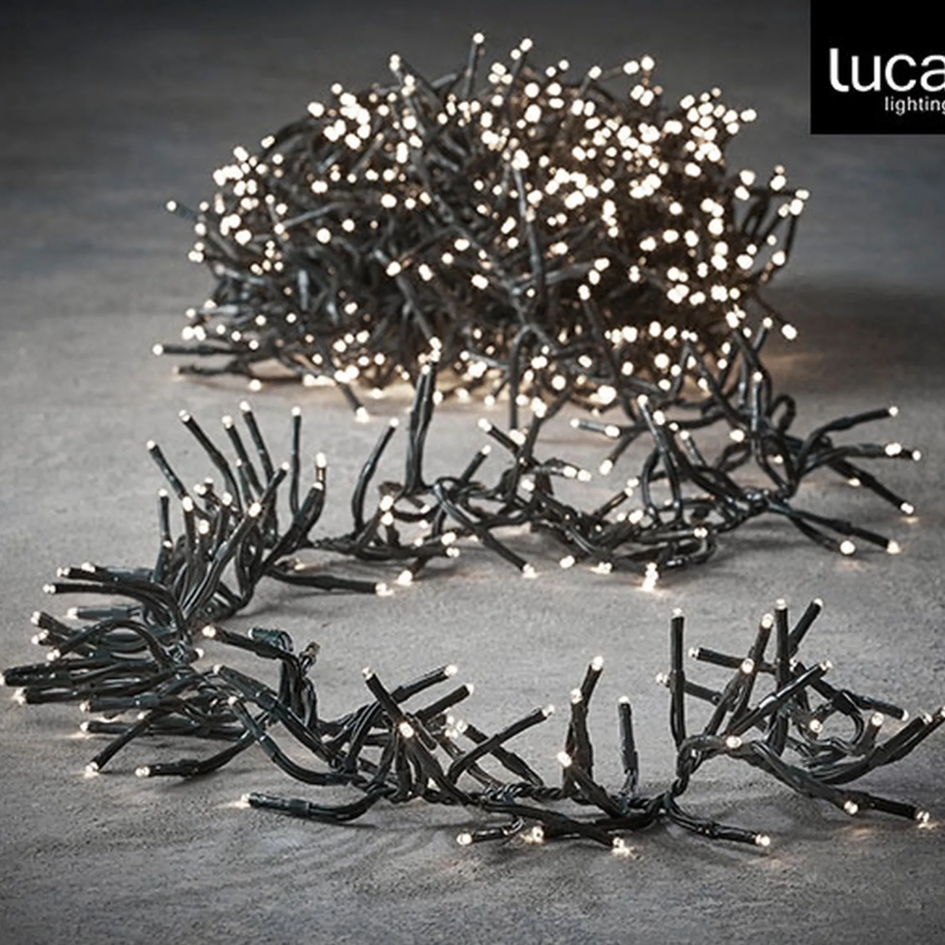 Luca lighting Cluster Kerstverlichting Met 1512 Led Lampjes - L970 Cm - Klassiek Wit Flash Sale