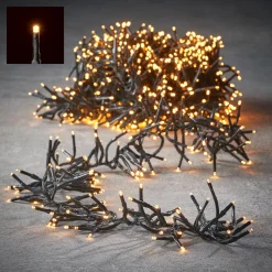 Luca lighting Cluster Kerstverlichting Met 1152 Led Lampjes - L Warm Wit 800 Cm New