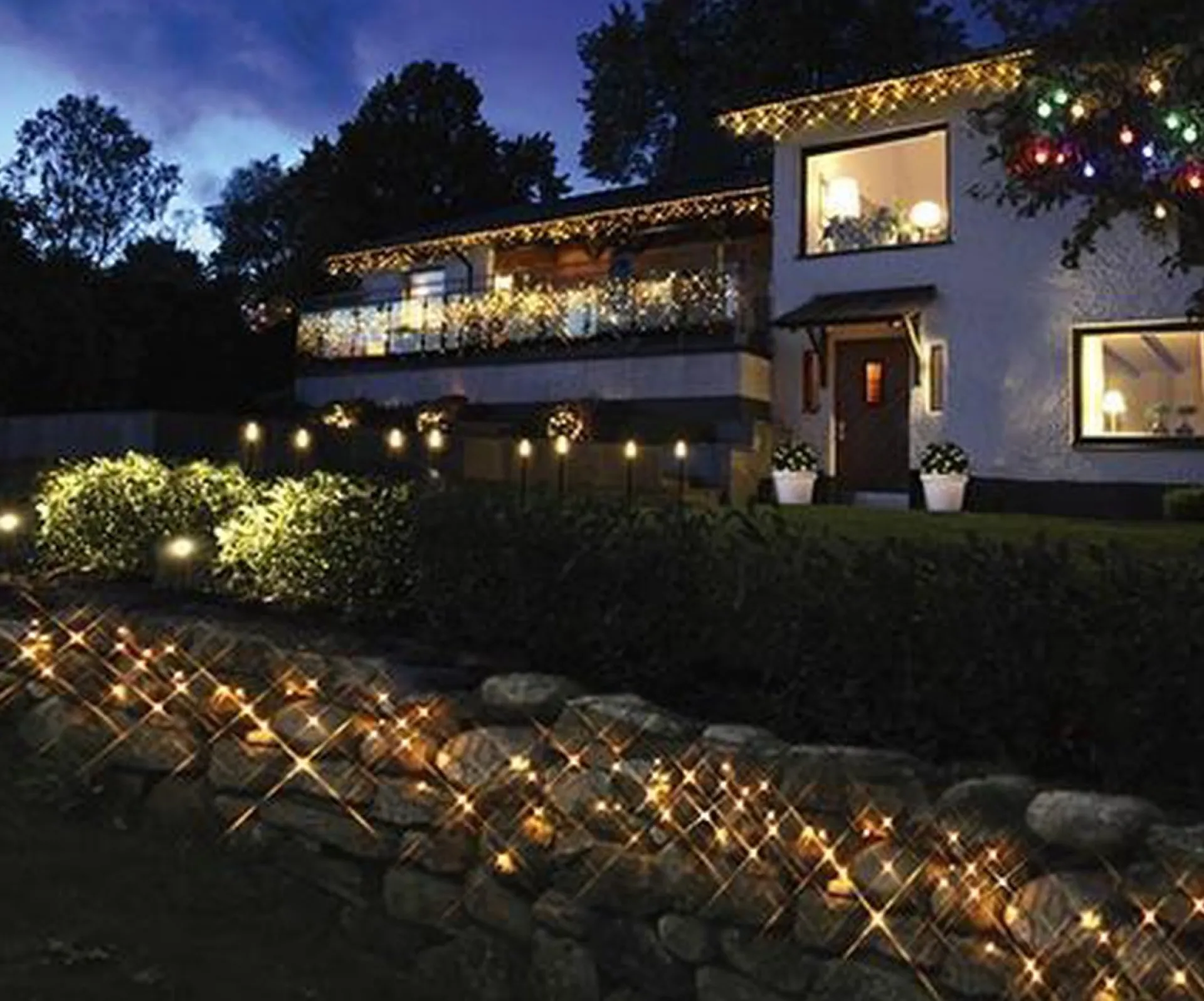 Luca lighting Connect 24 Lichtsnoer Met 98 Led Lampjes - L1000 Cm - Warm Wit New