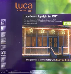 Luca lighting Connect Xp Kabelverlichting Met 216 Led Lampjes - L180 Cm - Helder Wit Clearance