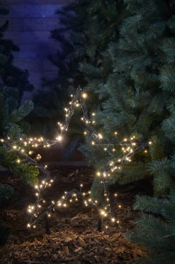 Luca lighting Garden D'Light Ster Tuinsteker Met Warm Witte Led Verlichting - L60 X H73 Cm - Zwart Cheap