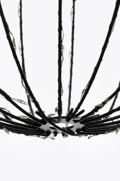 Luca lighting Kerstverlichting Bal Met Warm Witte Led Lampjes - O60 Cm - Zwart Cheap