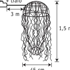 Luca lighting Kroonluchter Kwal Met Warm Witte Led Verlichting - H150 X O45 Cm - Zilver Shop