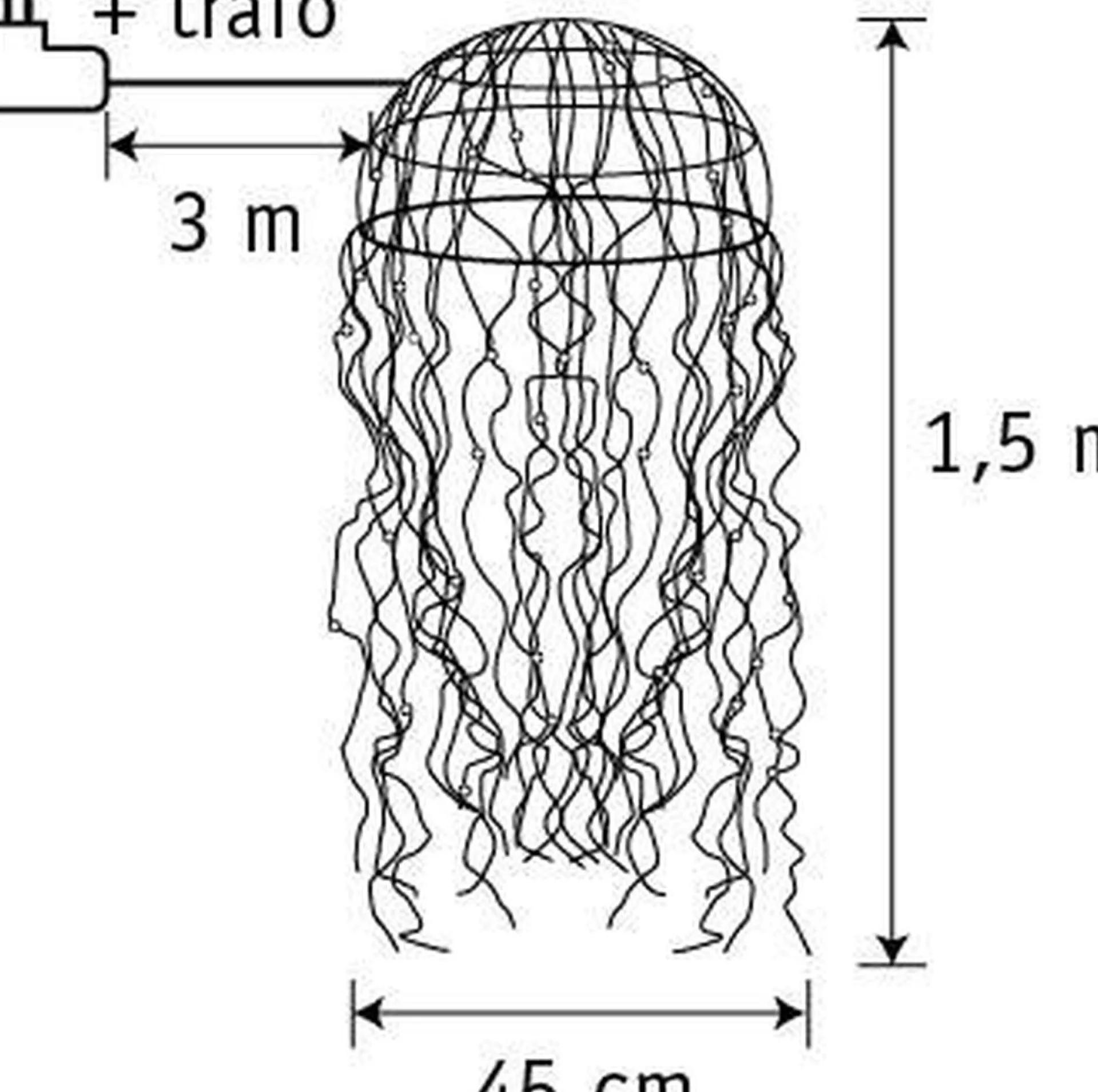 Luca lighting Kroonluchter Kwal Met Warm Witte Led Verlichting - H150 X O45 Cm - Zilver Shop