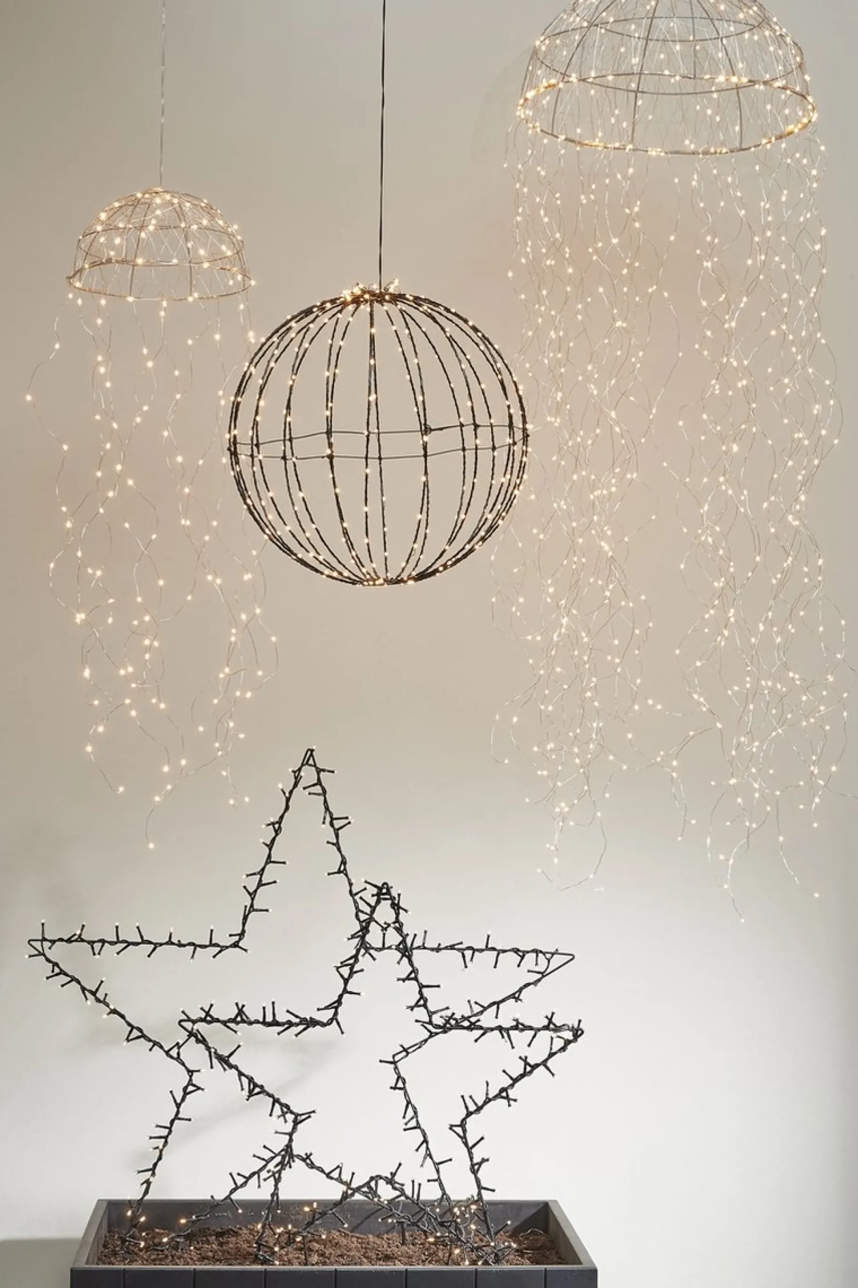 Luca lighting Kroonluchter Kwal Met Warm Witte Led Verlichting - H150 X O45 Cm - Zilver Shop