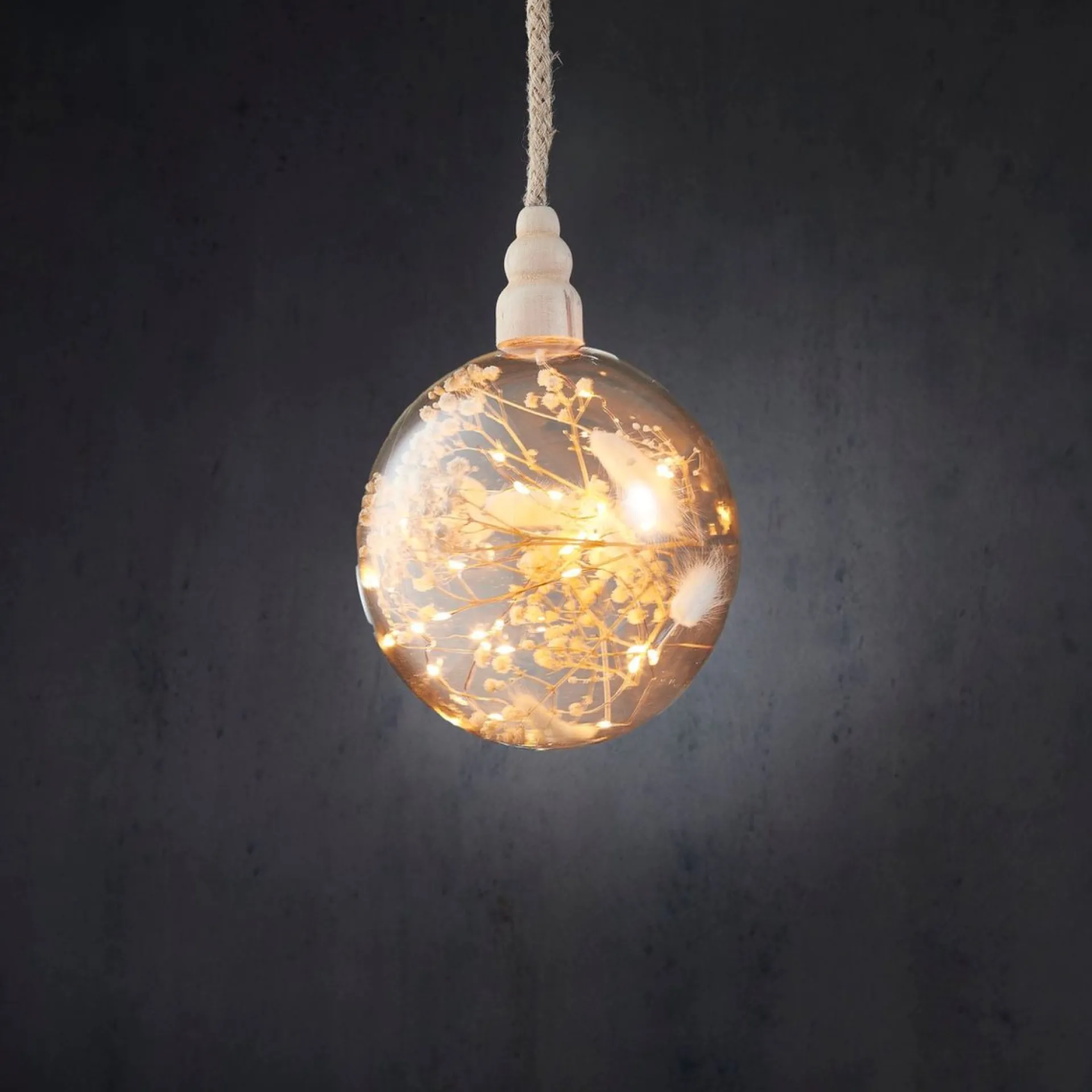 Luca lighting Luca Lightning Kerstverlichting Decoratieve Bal 30 Led Lampjes Op Batterij 80X14Cm Clearance