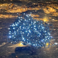 Luksus ™ Led Gordijn - Ijspegel Verlichting | Dual Color 960 Led Lampjes Extra Warm Wit + Koud Wit | Voor Binnen En Buiten | 20 + 10 Meter Snoer | 9 Lichtstanden & Timer Functie New