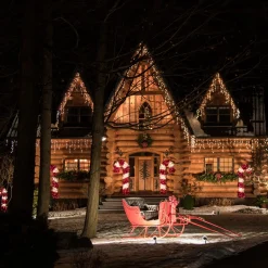 Luksus ™ Led Gordijn - Ijspegel Verlichting | 360 Led Lampjes Extra Warm Wit / Amber | Voor Binnen En Buiten | 7 + 10 Meter Snoer | 8 Lichtstanden & Timer Functie New