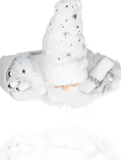 discountershop Kerstbeelden>Luxe Afgewerkte Kerst Decoratie | Kerstversiering | 57 Cm | Grijs | Handgemaakt Kerstpop |