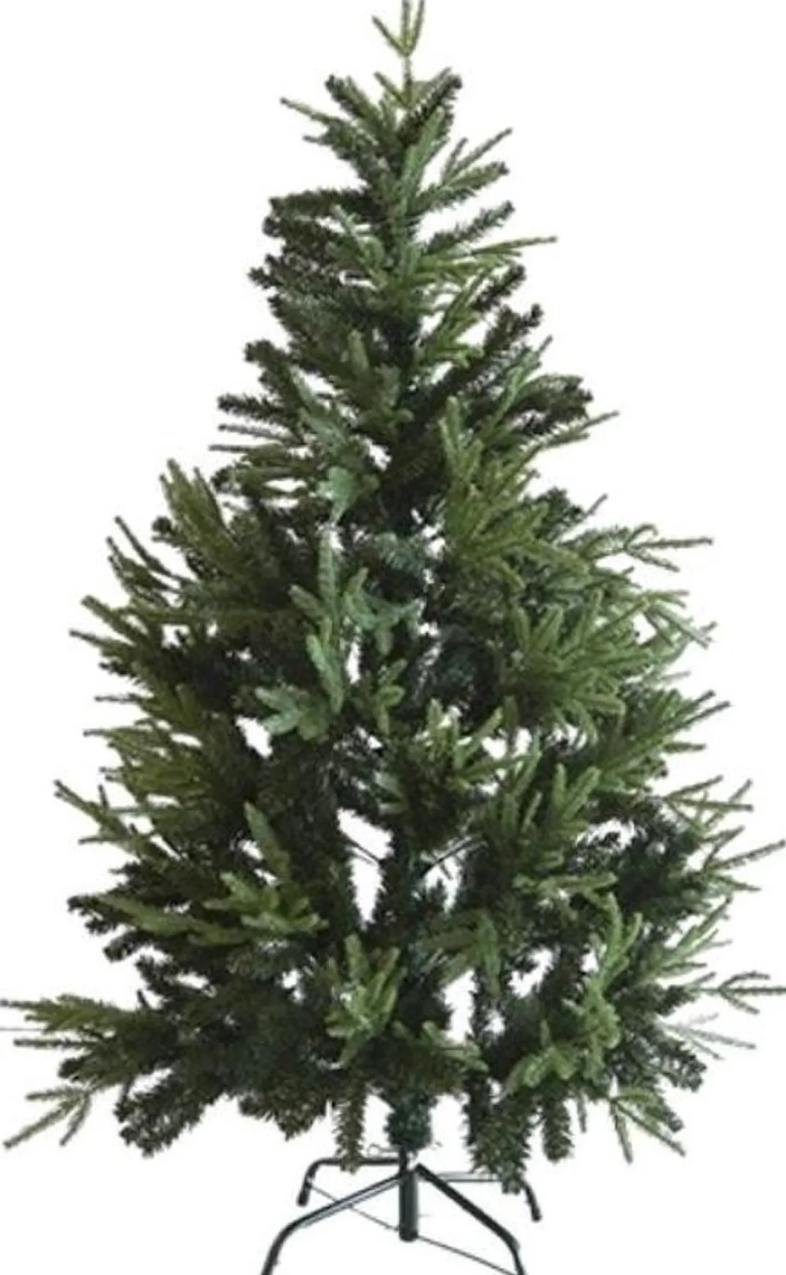 Silumen Luxe Groene Kunstboom 180Cm Pe / Pvc Met 659 Koppen, Metalen Voet - Plastic - Groen - Store