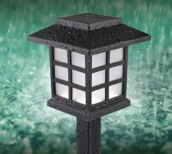 Merkloos Luxe Solar Tuinverlichting - Tuinverlichting - Tuinfakkels - Tuinverlichting Op Zonne-Energie - Led - Koud Wit - 8X Cheap