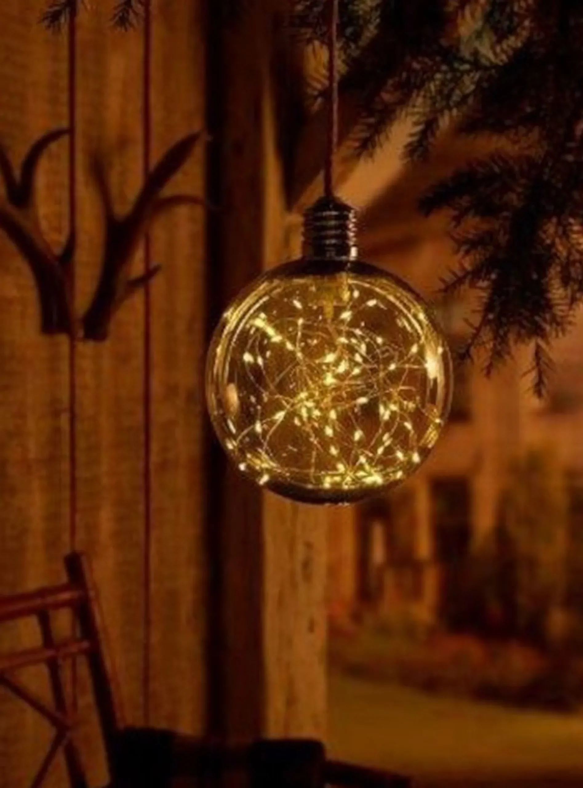 Luxform Lighting Batterijlamp G170 Led-Bol Aan Touw Transparant Outlet