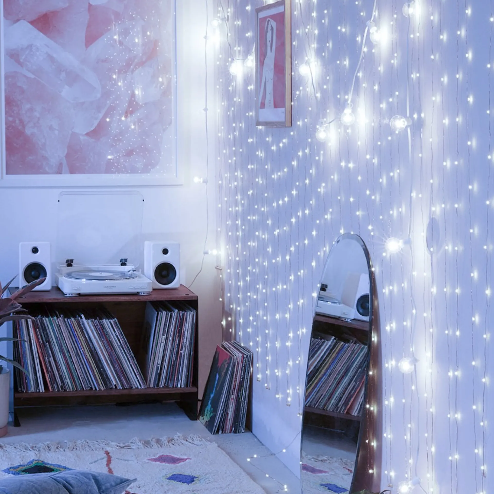 Merkloos 10M 100 Led Fairy Lights Koud Wit 8 Lichtstanden Indoor Outdoor Party Garden Decoratie Kerstverlichting Sale