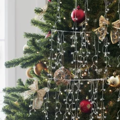 Merkloos 15M 400 Led Gordijn Led Kerstverlichting Gordijn Kerstverlichting Gordijn Voor Binnen En Buiten -Timer- 400 Led Lampjes- Koud Wit Online