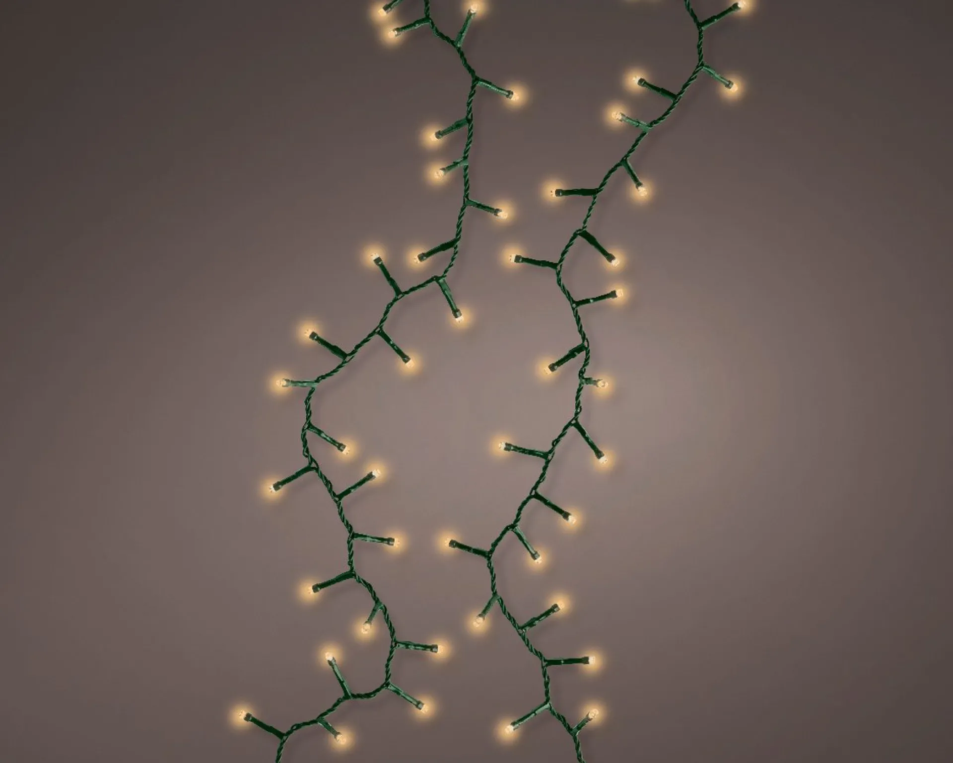 Lumineo 22,5M Led Compact Kerstverlichting - Steady - 1000 Lampjes - Goud - Dimbaar 22.5 Cm Outlet