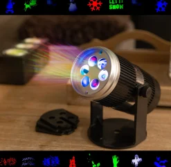MaxxHome Feestdagen Led Laser - Projectorlamp - Multi Color - 4 Thema's Best Sale