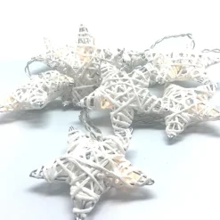 Meisterhome 10 Led Papieren Sterren - Kerst Winterverlichting Sfeerverlichting Decoratie - Breng Warmte En Sfeer In Huis Tijdens De Koude Wintermaanden Store