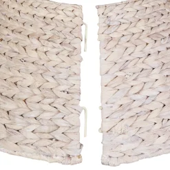 Meisterhome Kerstboomring Kraag Kerstboomrok - H23 X O60 Cm - Waterhyacint - Naturel 3 Elementen Sale