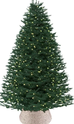 Meisterhome Kerstboomring Kraag Kerstboomrok - H23 X O60 Cm - Waterhyacint - Naturel 3 Elementen Sale