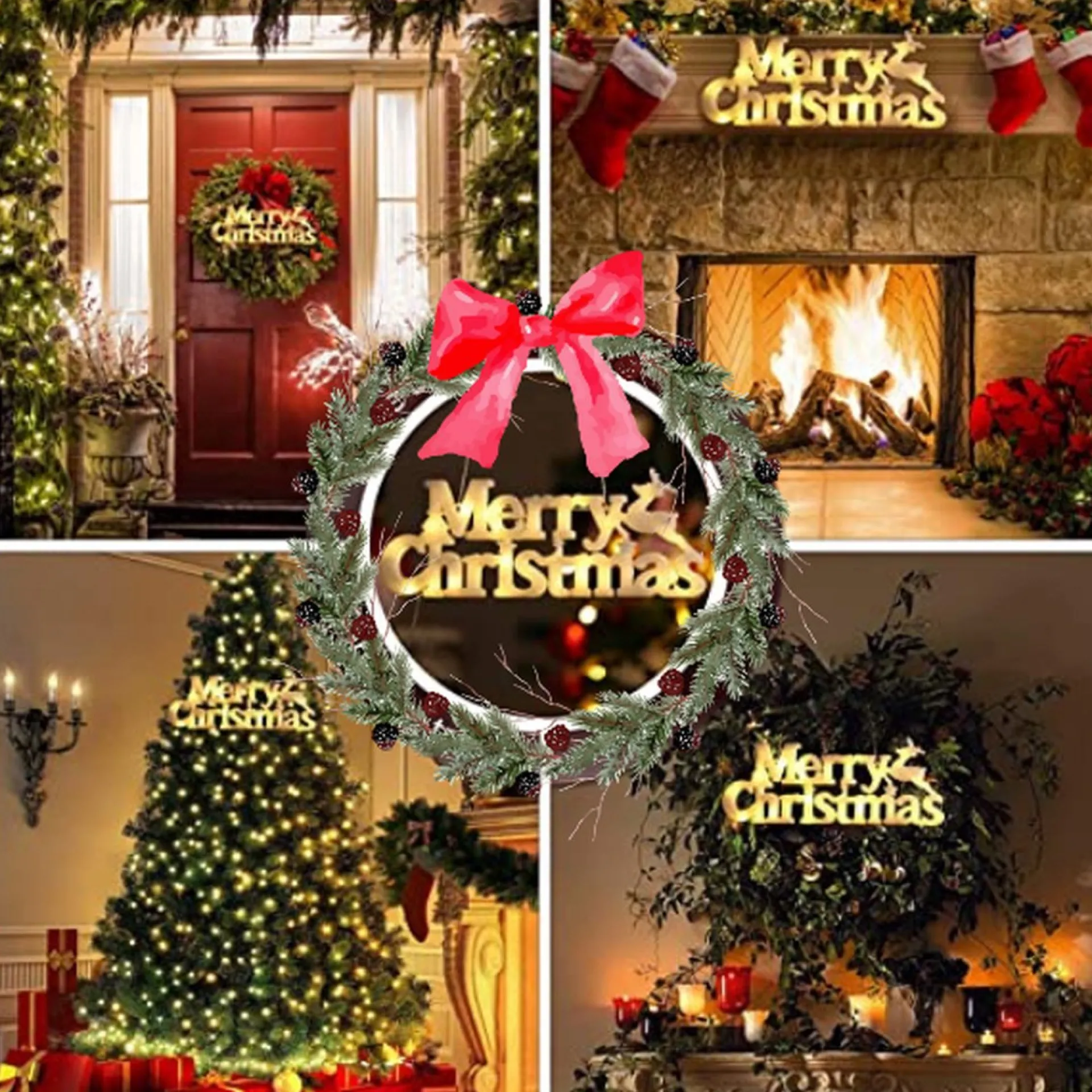 Mister Disco Merry Christmas Led Verlichting - Kerst Decoratie - Warm Wit - Op Batterij Shop