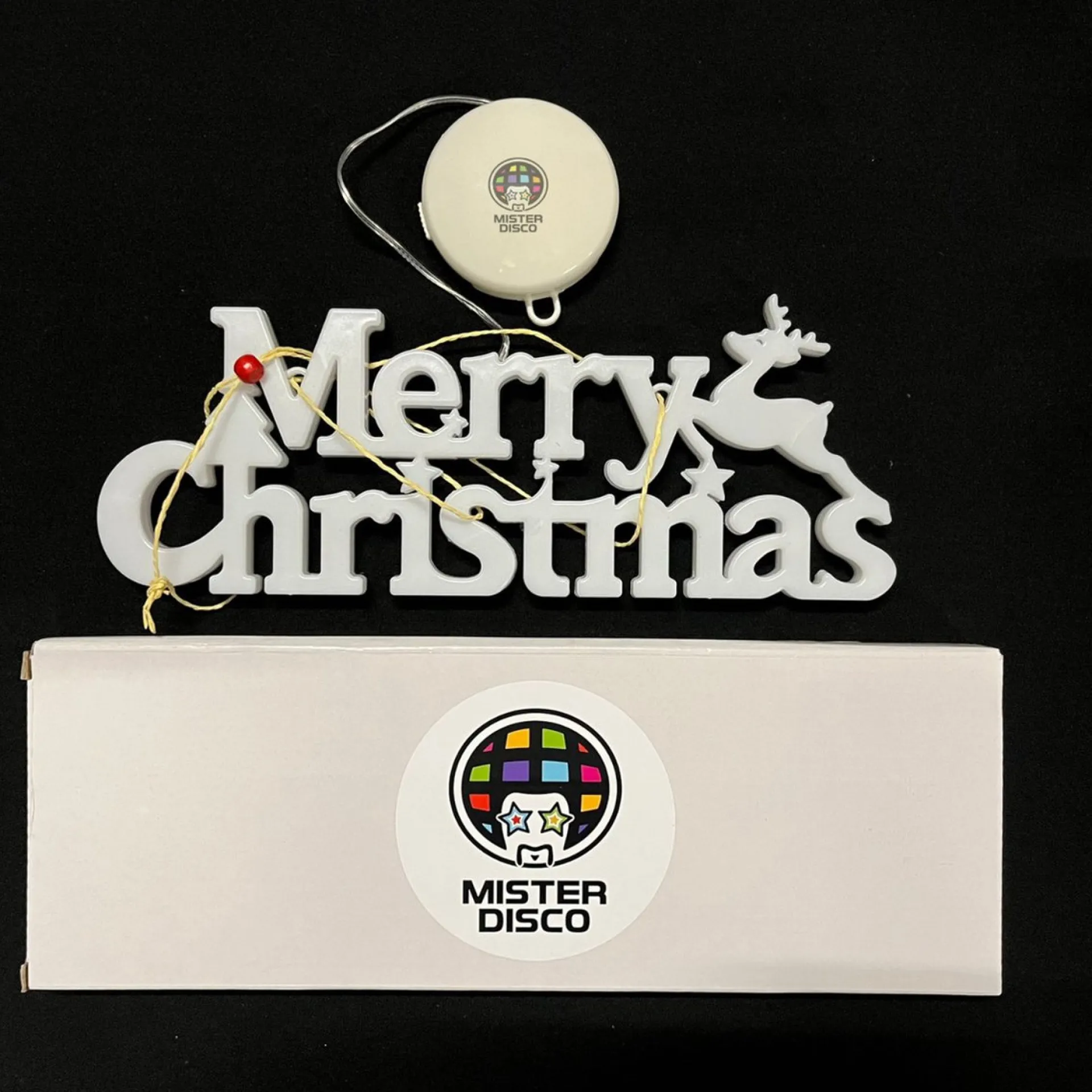 Mister Disco Merry Christmas Led Verlichting - Kerst Decoratie - Warm Wit - Op Batterij Shop