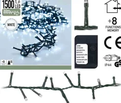 Itu0027s All About Christmas Micro Cluster Kerstverlichting 1500 Led's 30M Koud Wit - Lichtsnoer Kerst - It's All About Christmas™ Clearance