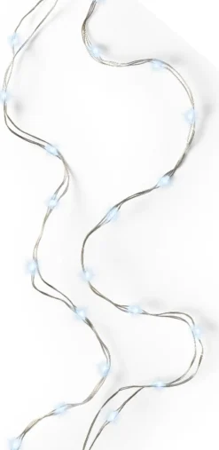 Lumineo Micro Kerstverlichting Op Batterij Helder Wit 60 Lampjes - Microverlichting New