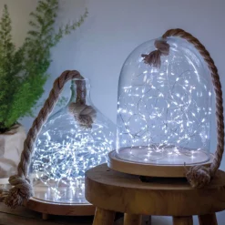 Lumineo Micro Kerstverlichting Op Batterij Helder Wit 60 Lampjes - Microverlichting New