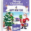Milka Adventskalender - Adventkalender 2023 - 24 Overheerlijke Chocolaatjes - 4 Verschillende Smaken Chocolade - Het Perfecte Kerstcadeau - "Fijne Feestdagen" Best