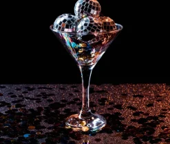 Happy Happenings Kerstboomversieringen></noscript>Mini Discoballen - Zilver - 12 Stuks - Kerstballen - 3Cm Klein