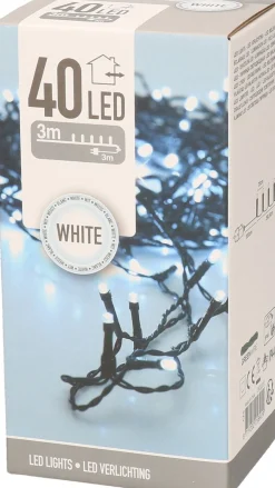 Everlands Mini Kerstboom 45 Cm - Met Decoratie En Verlichting Helder 300Cm -40 Leds Hot