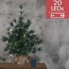 Star Trading Mini Kerstboom Furu -60Cm -Lichtkleur: Warm Wit -Werkt Op Batterijen -Met Timer Functie -Kerstdecoratie New
