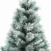 Everlands Mini Kerstboom Tafelboom Vancouver Miniboom H75 Cm Groen/Wit Best Sale
