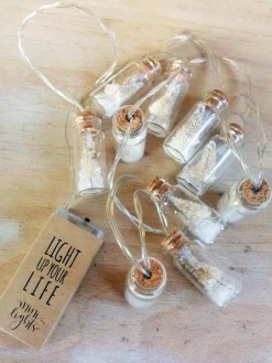 Mini-Lights , Kerstslinger, Sfeerlicht - Lichtslinger- Witte Kerstboom- 180 Cm Discount