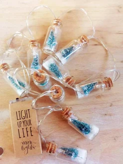 Mini-Lights , Kerstslinger, Sfeerlicht, Lichtslinger Kerstboom (Groen) - 180 Cm Sale