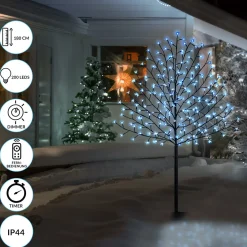 Monzana Kersenbloesem Boom 180Cm - Timer Ip44 - 200 Led Blauw Best Sale