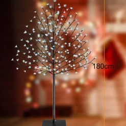 Monzana Kersenbloesem Boom 180Cm - Timer Ip44 - 200 Led Blauw Best Sale